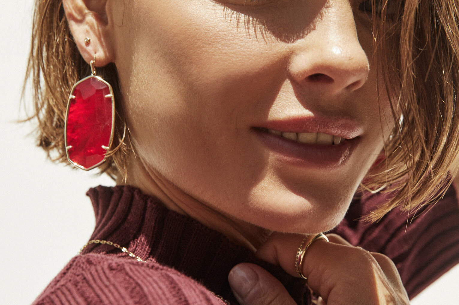 Kendra scott cherry red clearance illusion